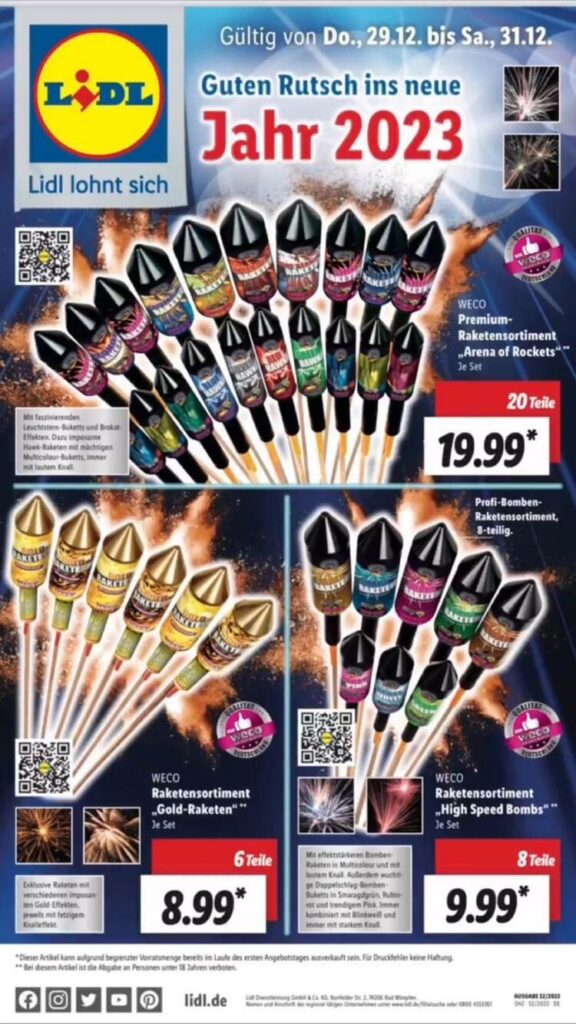 Lidl Silvester Prospekt 2023/2024 Online Prospekt