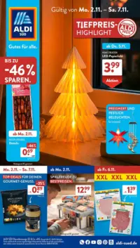 Aldi Süd Prospekt Cover ab 02.11.2026