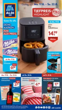 Aldi Süd Prospekt Cover ab 17.08.2026