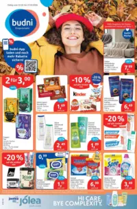 BUDNI Prospekt Cover ab 28.09.2026