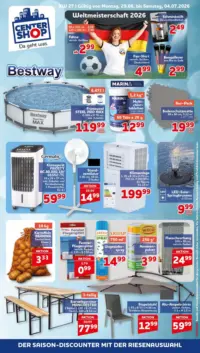 Titelseite des CENTERSHOP Prospekts ab 29.06.2026