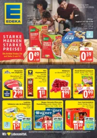 Titelseite des Edeka Nord Prospekts ab 20.07.2026