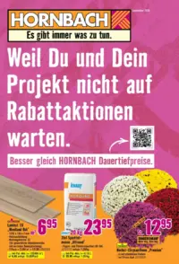 Titelseite des Hornbach Prospekts ab 01.09.2026