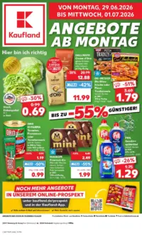 Kaufland Prospekt Cover – Kaufland ab Montag