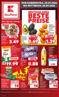 Kaufland Prospekt Cover ab 24.09.2026