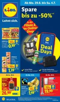 Lidl Prospekt ab 29.06.2026