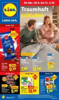 Lidl Prospekt Cover ab 28.09.2026