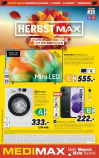 MEDIMAX Prospekt Cover ab 18.09.2026