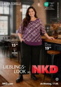 Titelseite des NKD Prospekts ab 24.08.2026