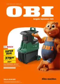 OBI Prospekt Cover