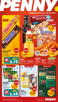 PENNY Prospekt Cover ab 21.09.2026