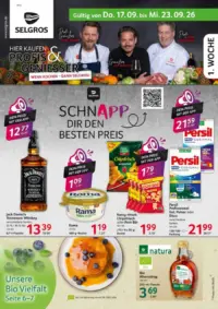 SELGROS Prospekt Cover ab 17.09.2026