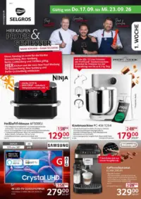 SELGROS Prospekt Cover ab 17.09.2026