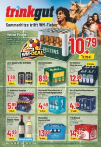 Titelseite des trinkgut Prospekts ab 29.06.2026